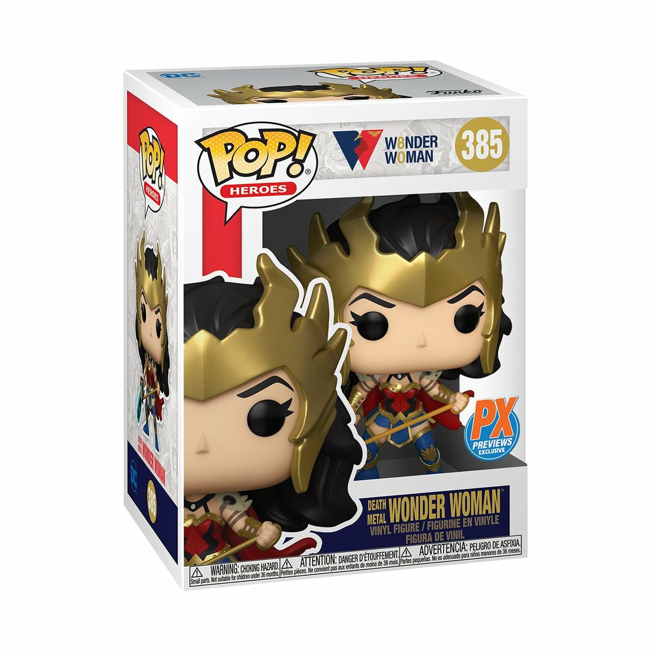 DC UNIVERSE - DEATH METAL WONDER WOMAN POP!