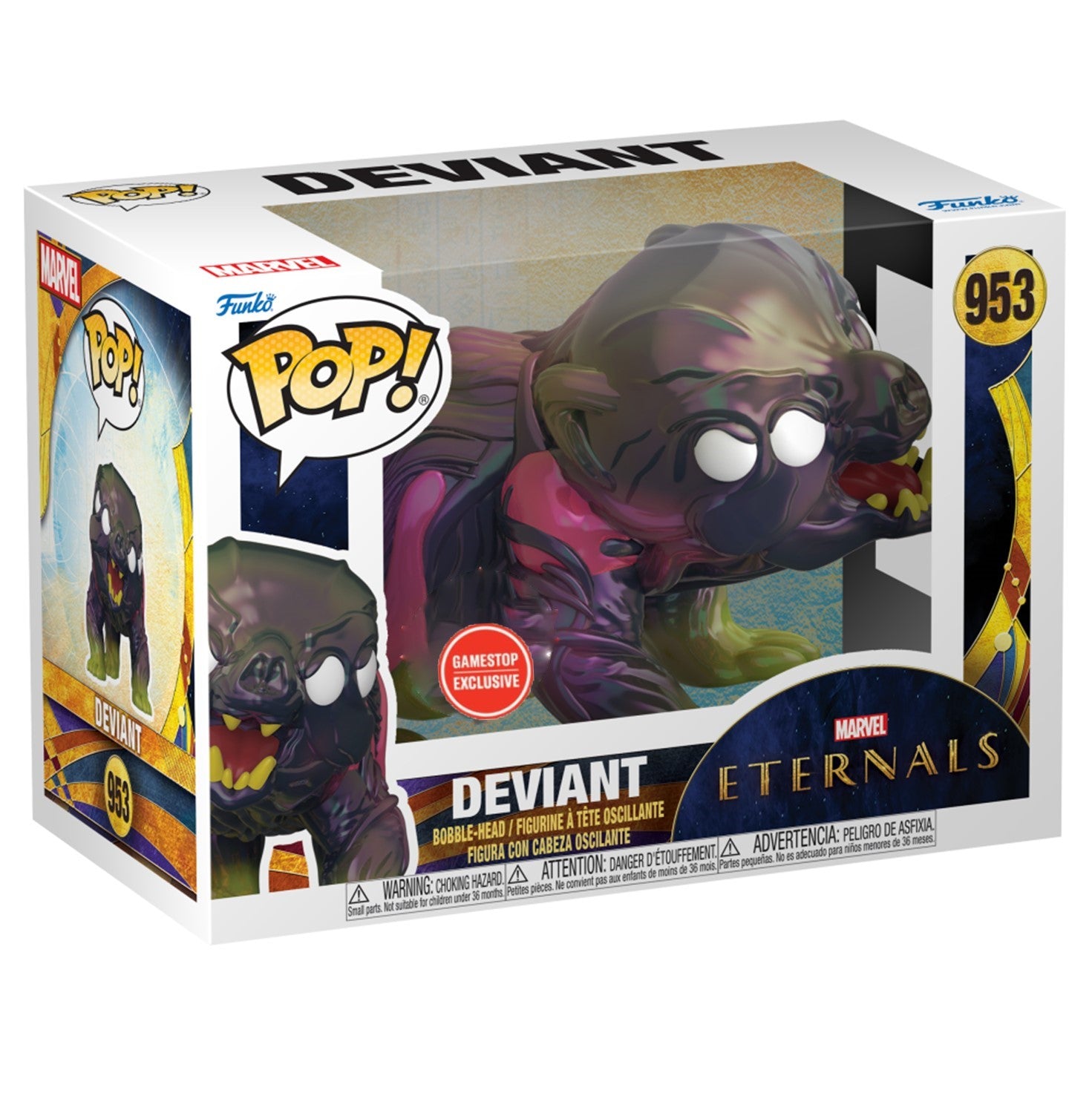 FUNKO POP MARVEL: ETERNALS - DEVIANT (EXCLUSIVE) POP! VINYL – Unique Seeks  Store, image size:1471x1481