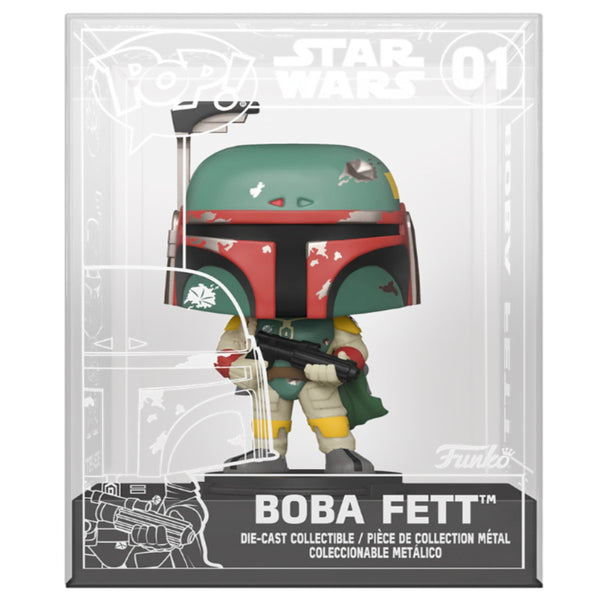 STAR WARS: DIE-CAST BOBA FETT (EXCLUSIVE) POP!