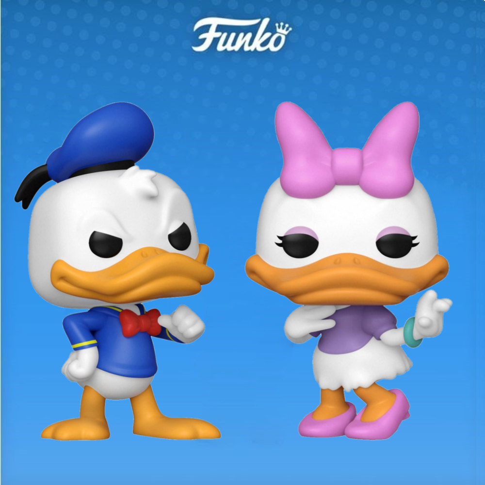 DISNEY: DONALD DUCK AND DAISY DUCK (EXCLUSIVE) U.S. 2-PACK POP! BUNDLE