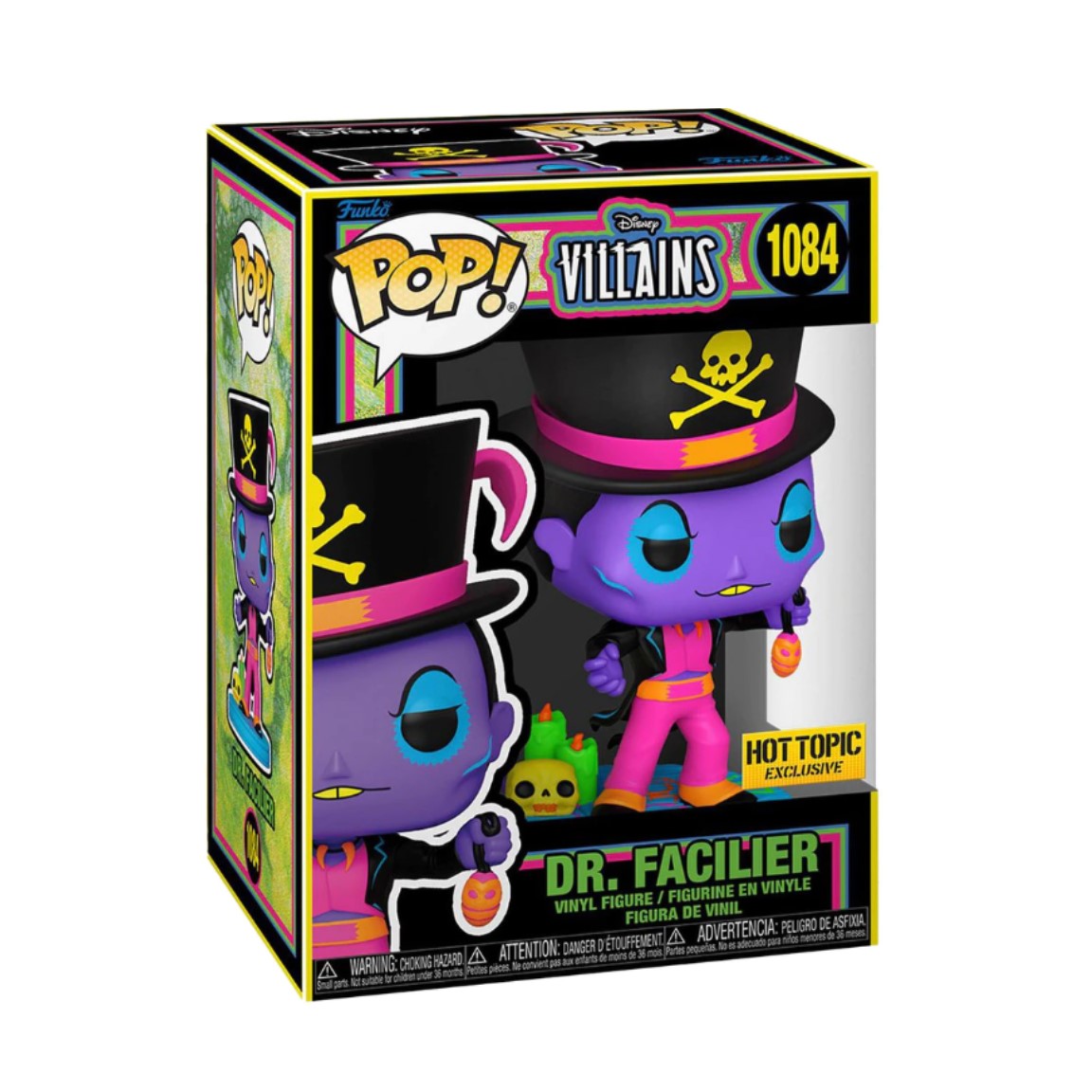 DISNEY: VILLAINS - DR FACILIER (BLACK LIGHT EXCLUSIVE) POP!