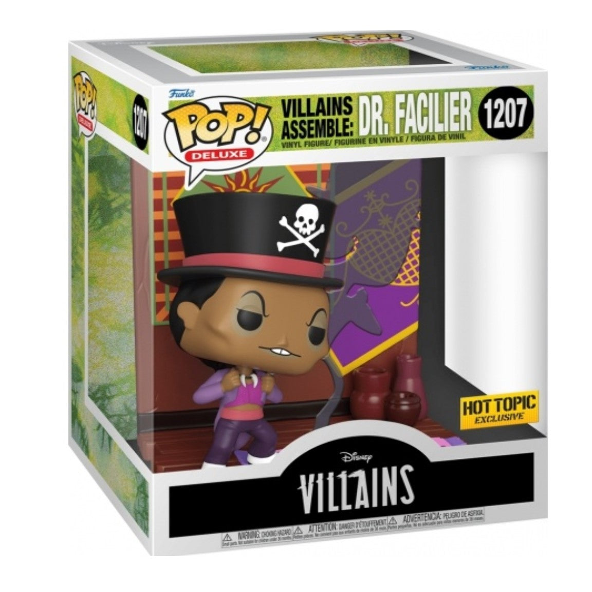 DISNEY: VILLAINS ASSEMBLE - DR FACILIER (EXCLUSIVE) DELUXE POP!