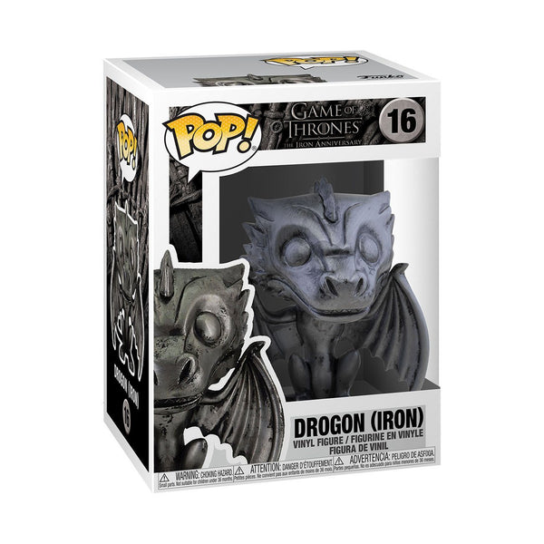 GAME OF THRONES: IRON ANNIVERSARY - DROGON IRON DECO POP!