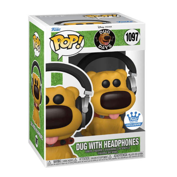 DISNEY PIXAR: DUG DAYS - DUG WITH HEADPHONES (EXCLUSIVE) POP!