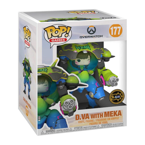 GAMES: OVERWATCH - D.VA WITH MEKA (NANO COLA EXCLUSIVE) 6-INCH POP!