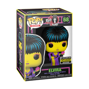 ICONS - ELVIRA (40 ELVIRA YEARS BLACK LIGHT) POP!