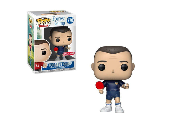 COLLECTOR'S BOX: FORREST GUMP - FORREST GUMP (BLUE PING PONG OUTFIT) POP! & PADDLE (EXCLUSIVE)