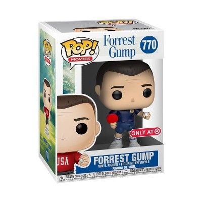 COLLECTOR'S BOX: FORREST GUMP - FORREST GUMP (BLUE PING PONG OUTFIT) POP! & PADDLE (EXCLUSIVE)