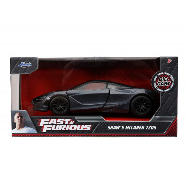 JADA TOYS: FAST & FURIOUS - SHAW'S MCLAREN 720S (1: 24 SCALE DIE-CAST CAR)