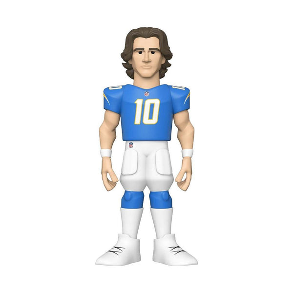 NFL FOOTBALL: LOS ANGELES CHARGERS - JUSTIN HERBERT 5-INCH GOLD PREMIUM VINYL FIGURE