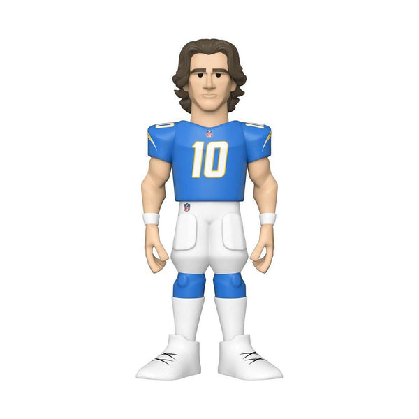 NFL FOOTBALL: LOS ANGELES CHARGERS - JUSTIN HERBERT 12-INCH GOLD PREMIUM VINYL FIGURE