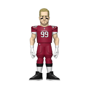 NFL FOOTBALL: ARIZONA CARDINALS - JJ WATT 5-INCH GOLD PREMIUM VINYL FIGURE