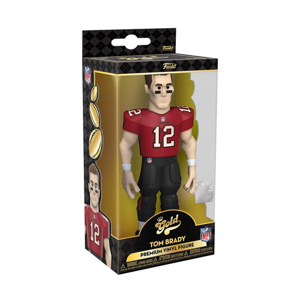 NFL FOOTBALL: TAMPA BAY BUCCANEERS - TOM BRADY 5-INCH GOLD PREMIUM VINYL FIGURE