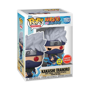 ANIMATION: NARUTO SHIPPUDEN - KAKASHI (RAIKIRI GLOW IN THE DARK EXCLUSIVE) POP!