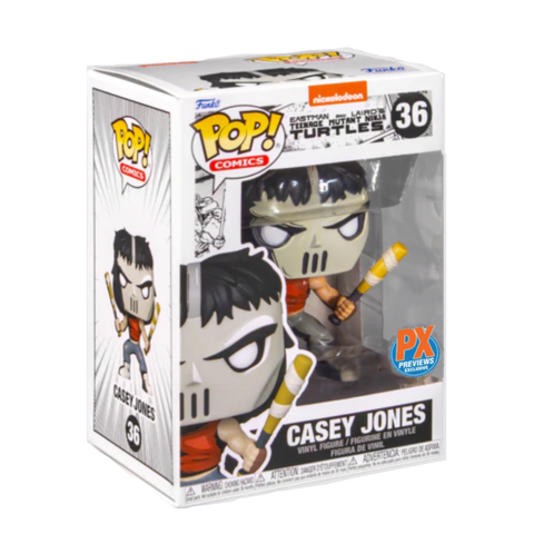 COMICS: TEENAGE MUTANT NINJA TURTLES - CASEY JONES (EXCLUSIVE) POP!