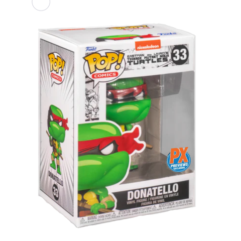 COMICS: TEENAGE MUTANT NINJA TURTLES - DONATELLO (EXCLUSIVE) POP!