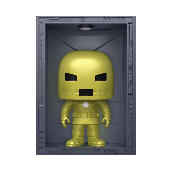 MARVEL HEROES: HALL OF ARMOR - IRON MAN MODEL 1 GOLDEN ARMOR (PX EXCLUSIVE) DELUXE POP!