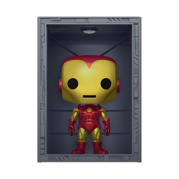 MARVEL HEROES: HALL OF ARMOR - IRON MAN MODEL 4 (PX EXCLUSIVE) DELUXE POP!