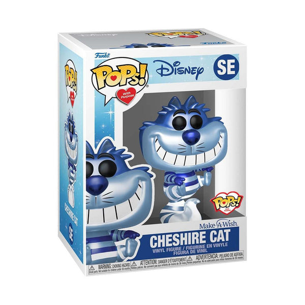 DISNEY: ALICE IN WONDERLAND - CHESHIRE CAT (METALLIC MAKE A WISH EXCLUSIVE) POP!