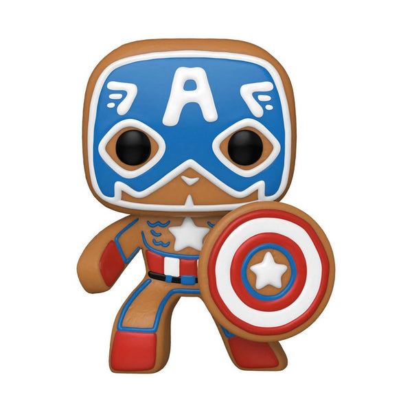 MARVEL: AVENGERS HOLIDAY - GINGERBREAD CAPTAIN AMERICA POP!