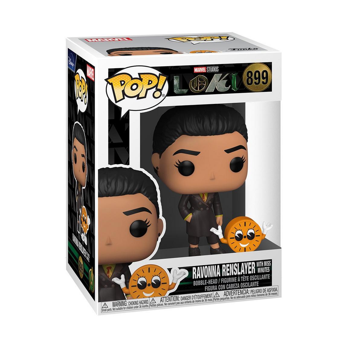 MARVEL: LOKI - RAVONNA RENSLAYER WITH MISS MINUTES POP!