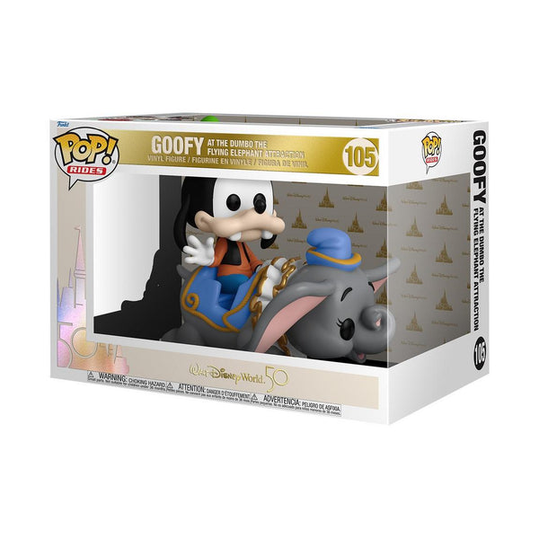 RIDES: DISNEY - GOOFY AT DUMBO THE FLYING ELEPHANT ATTRACTION POP!