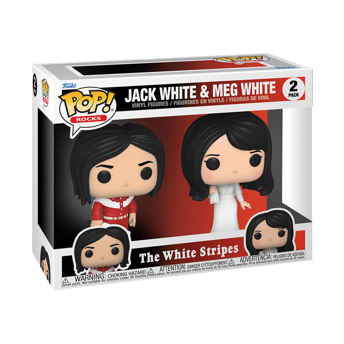 ROCKS: THE WHITE STRIPES - JACK WHITE & MEG WHITE 2-PACK POP! SET