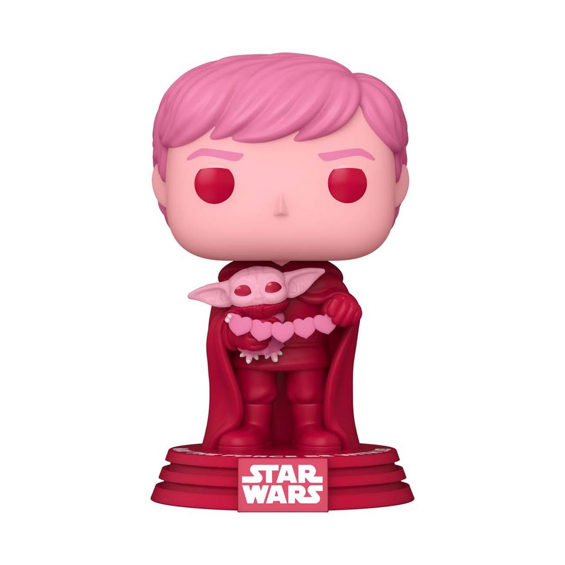 STAR WARS: VALENTINE'S DAY - LUKE SKYWALKER WITH GROGU POP!