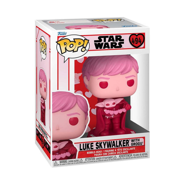 STAR WARS: VALENTINE'S DAY - LUKE SKYWALKER WITH GROGU POP!