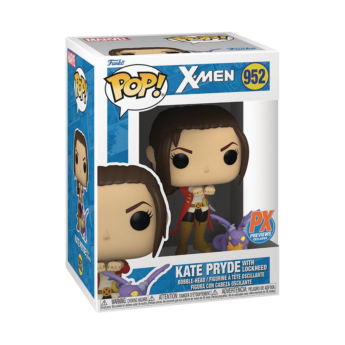 MARVEL HEROES: X-MEN - KATE PRYDE WITH LOCKHEED (PX EXCLUSIVE) POP!