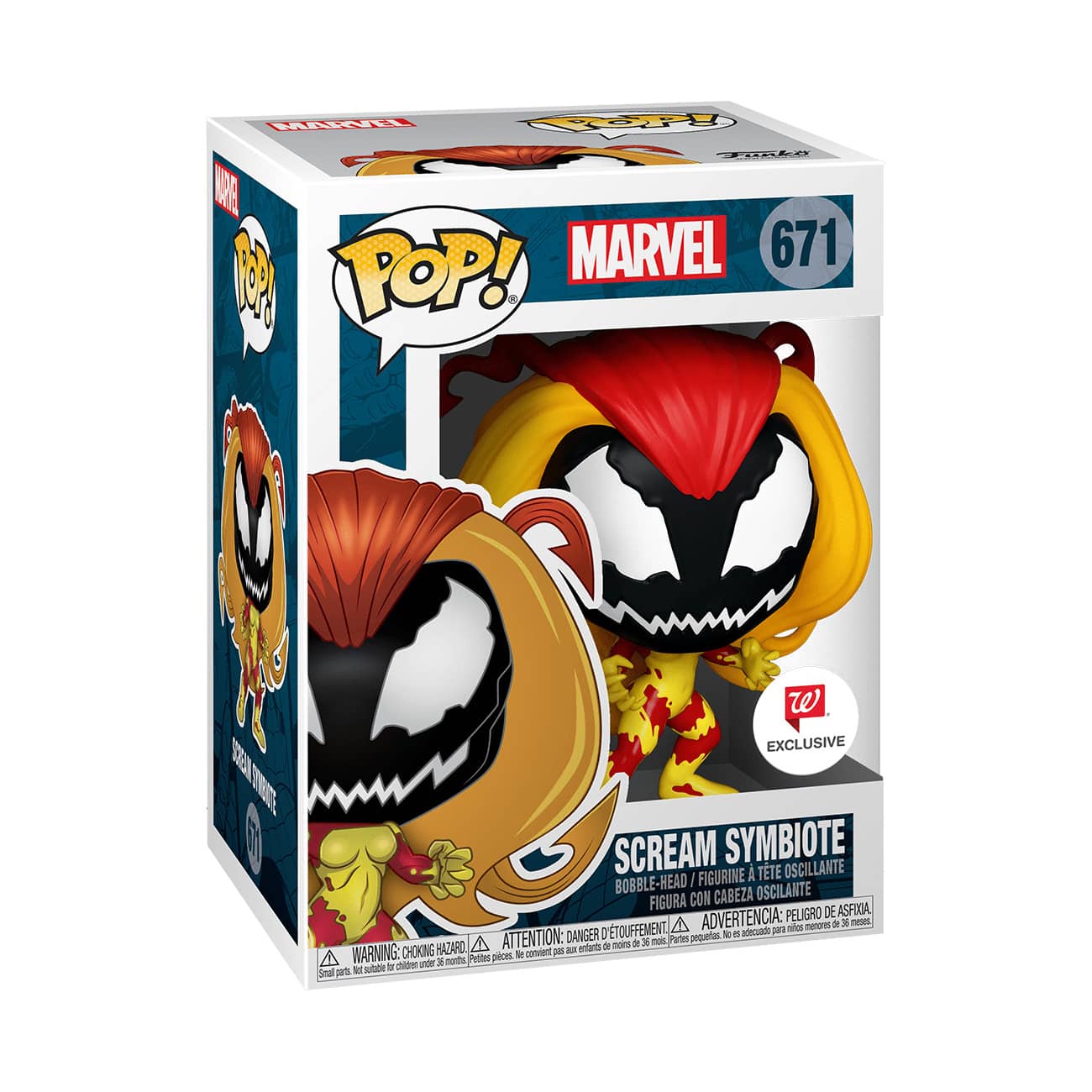 MARVEL HEROES - SCREAM SYMBIOTE (EXCLUSIVE) POP!