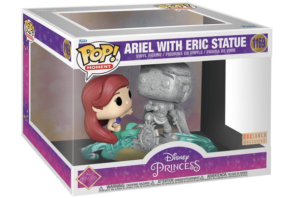 MOVIE MOMENT: THE LITTLE MERMAID - ARIEL WITH ERIC STATUE (2-PACK EXCLUSIVE) POP! SET