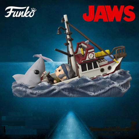 MOVIE MOMENTS: JAWS - SHARK EATING BOAT (EXCLUSIVE) POP SET!