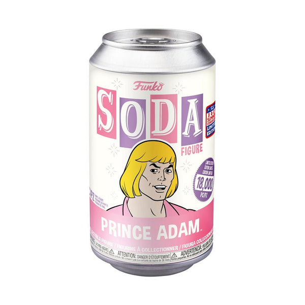 RETRO TOYS: MASTERS OF THE UNIVERSE - PRINCE ADAM VINYL SODA!