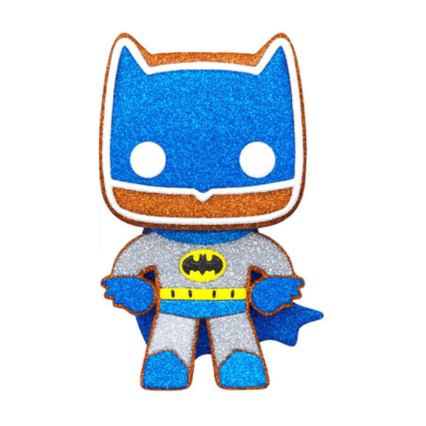 DC UNIVERSE: SUPER HEROES - GINGERBREAD BATMAN (DIAMOND GLITTER EXCLUSIVE) POP!