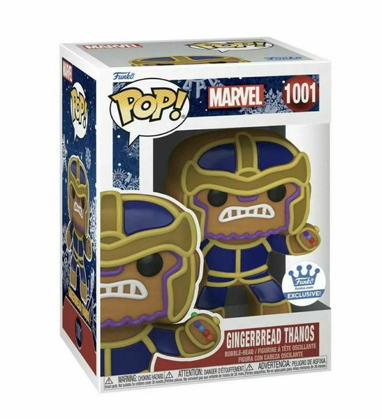 MARVEL: AVENGERS HOLIDAY - GINGERBREAD THANOS (EXCLUSIVE) POP!