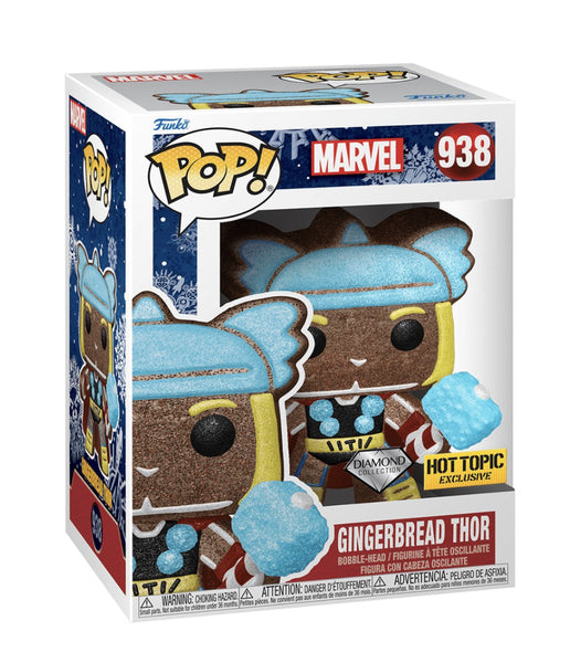 MARVEL: AVENGERS HOLIDAY - GINGERBREAD THOR (DIAMOND GLITTER EXCLUSIVE) POP!