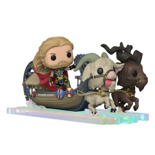 RIDES: THOR LOVE AND THUNDER - GOAT BOAT WITH THOR, TOOTHGNASHER & TOOTHGRINDER POP!