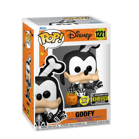 DISNEY: HALLOWEEN - SKELETON GOOFY (GLOW IN THE DARK EXCLUSIVE) POP!