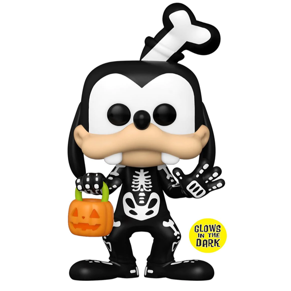 DISNEY: HALLOWEEN - SKELETON GOOFY (GLOW IN THE DARK EXCLUSIVE) POP!