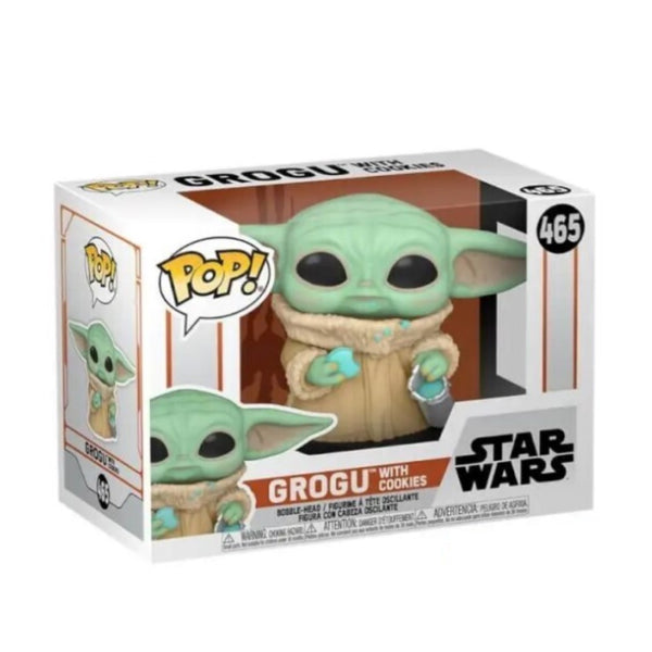 STAR WARS: THE MANDALORIAN - GROGU (WITH COOKIES) POP!