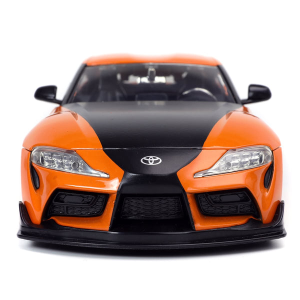 JADA TOYS: FAST & FURIOUS - 2020 TOYOTA GR SUPRA (1: 24 SCALE ORANGE DIE-CAST CAR)