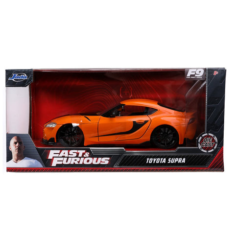 JADA TOYS: FAST & FURIOUS - 2020 TOYOTA GR SUPRA (1: 24 SCALE ORANGE DIE-CAST CAR)