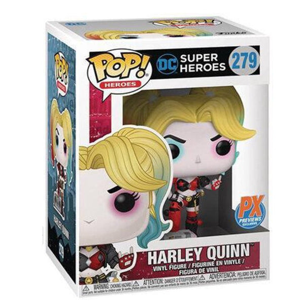 DC UNIVERSE: SUPER HEROES - HARLEY QUINN WITH BOOMBOX (PREVIEWS EXCLUSIVE) POP!