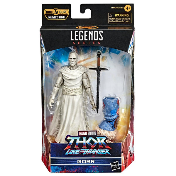 MARVEL LEGENDS: THOR 4 LOVE AND THUNDER - KORG SERIES BUILD A FIGURE 6-INCH ACTION FIGURES