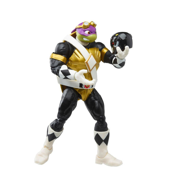 POWER RANGERS X TEENAGE MUTANT NINJA TURTLES - MORPHED DONATELLO AND MORPHER LEONARDO 6-INCH ACTION FIGURE