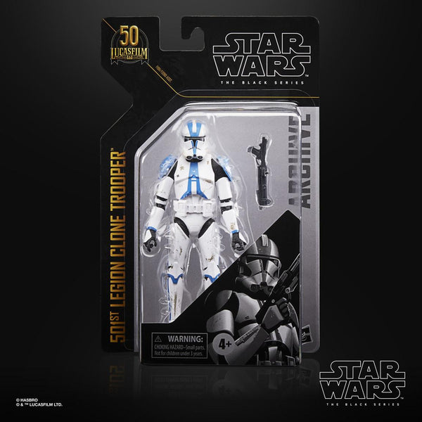 STAR WARS THE BLACK SERIES: 501ST LEGION CLONE TROOPER 6-INCH ACTION FIGURE