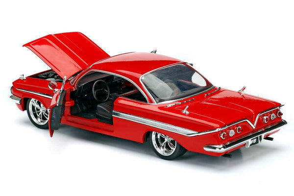 JADA TOYS: FAST & FURIOUS - DOM'S CHEVY IMPALA (1: 24 SCALE RED DIE-CAST CAR)