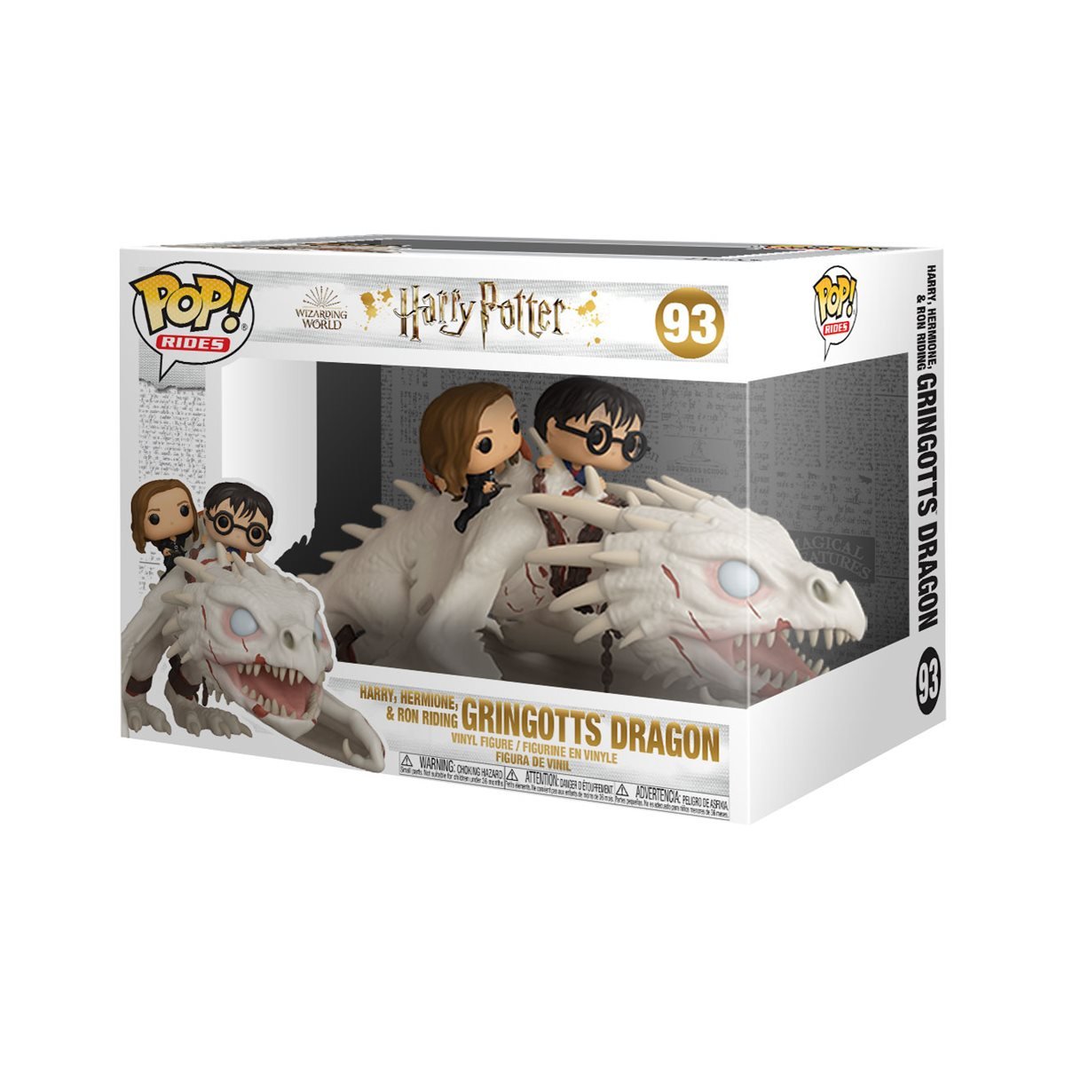 RIDES: HARRY POTTER - UKRAINIAN IRONBELLY WITH HARRY, RON AND HERMIONE POP!