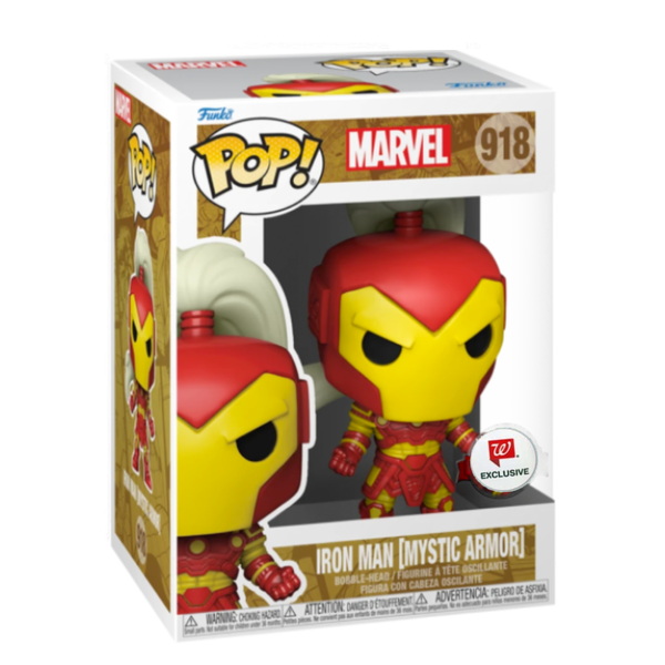 MARVEL HEROES - IRON MAN (MYSTIC ARMOR EXCLUSIVE) POP!